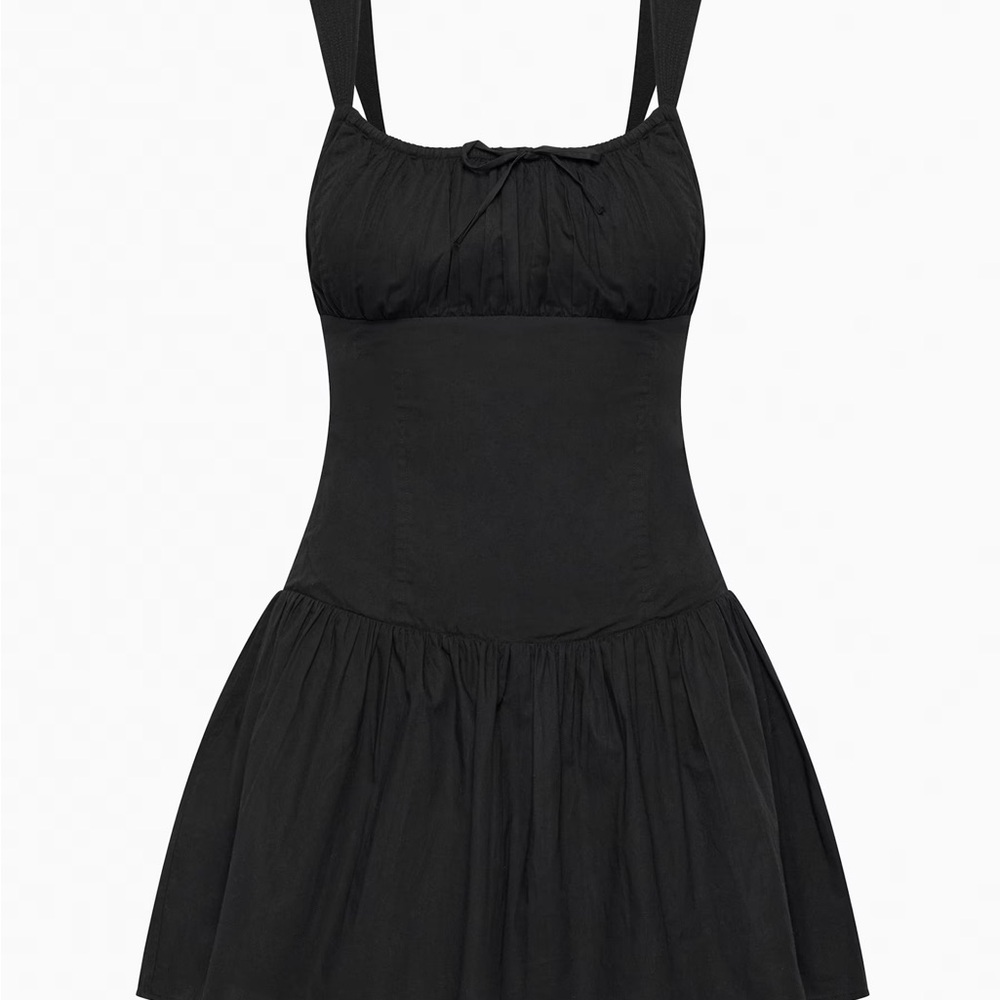 Sunday Best Studel Poplin Dress in Black